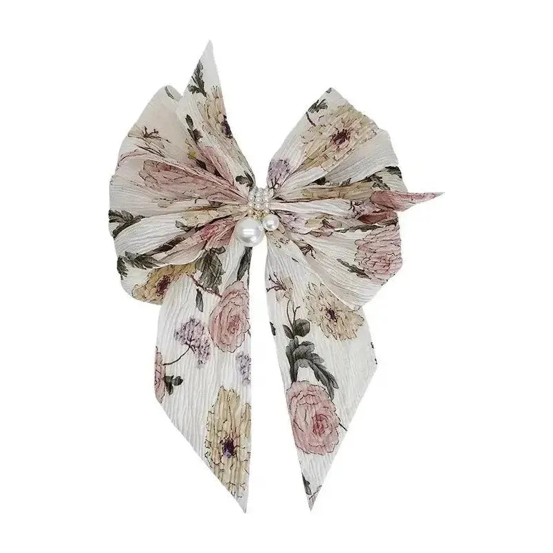 Floral Hair Bow