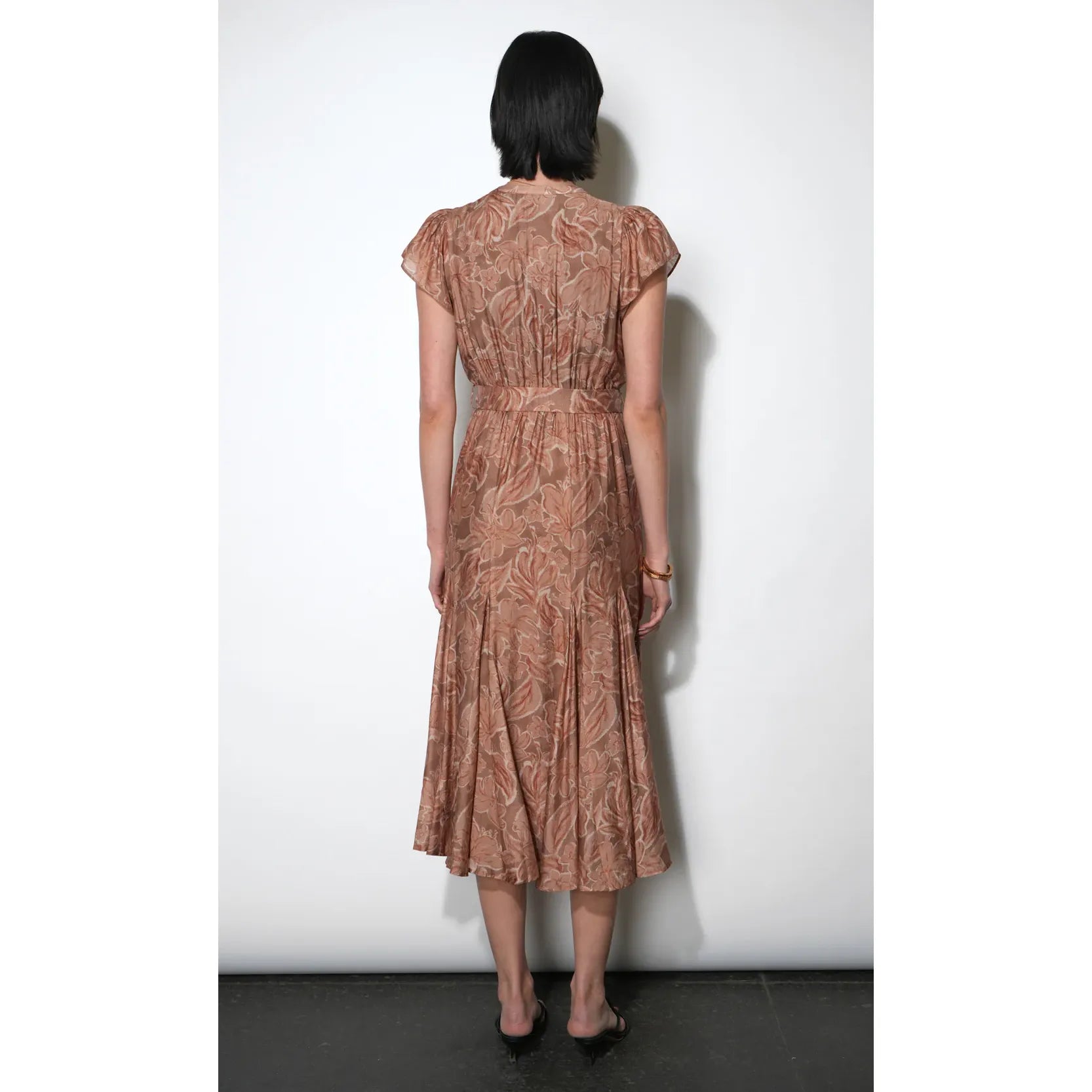 Grace Tie Belt Midi Dress