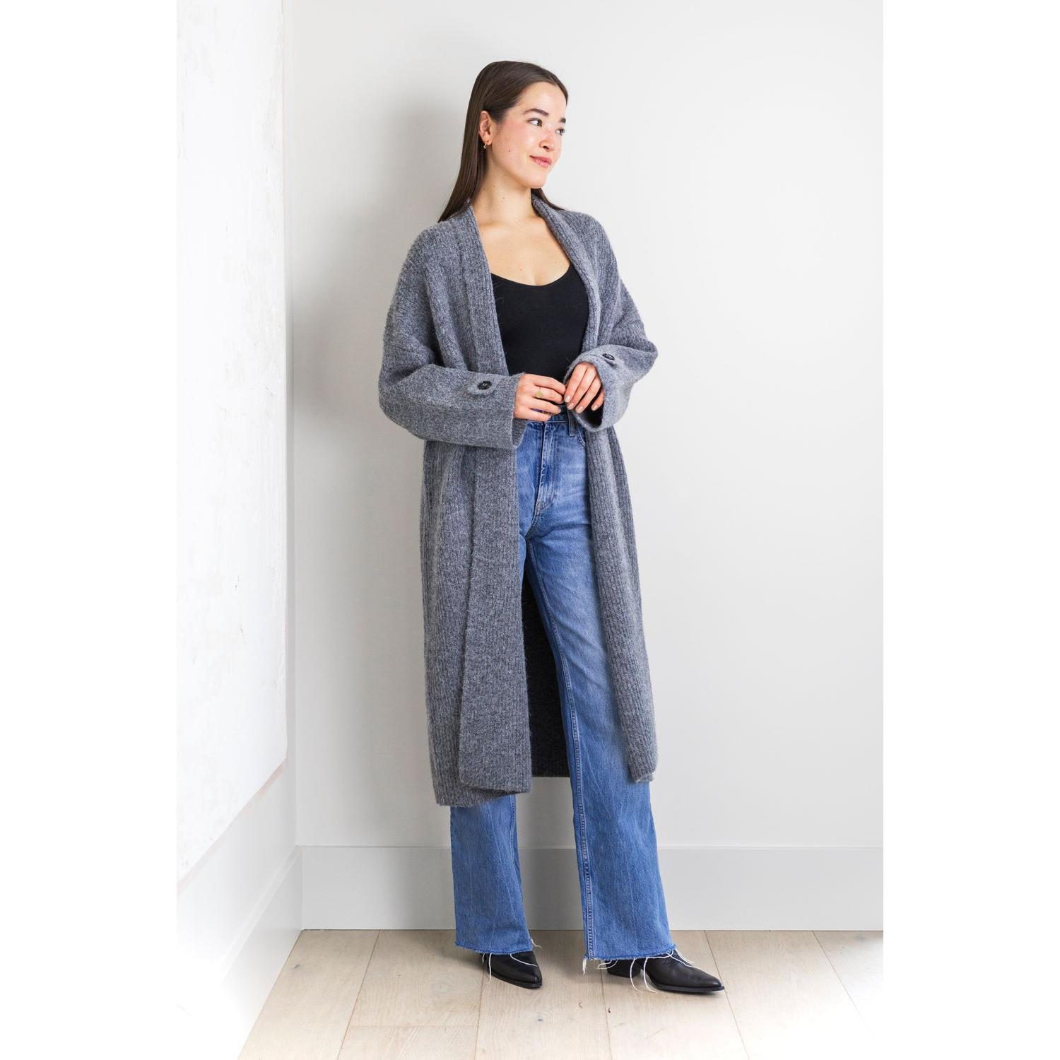 Vera Full Length Knit Cardigan