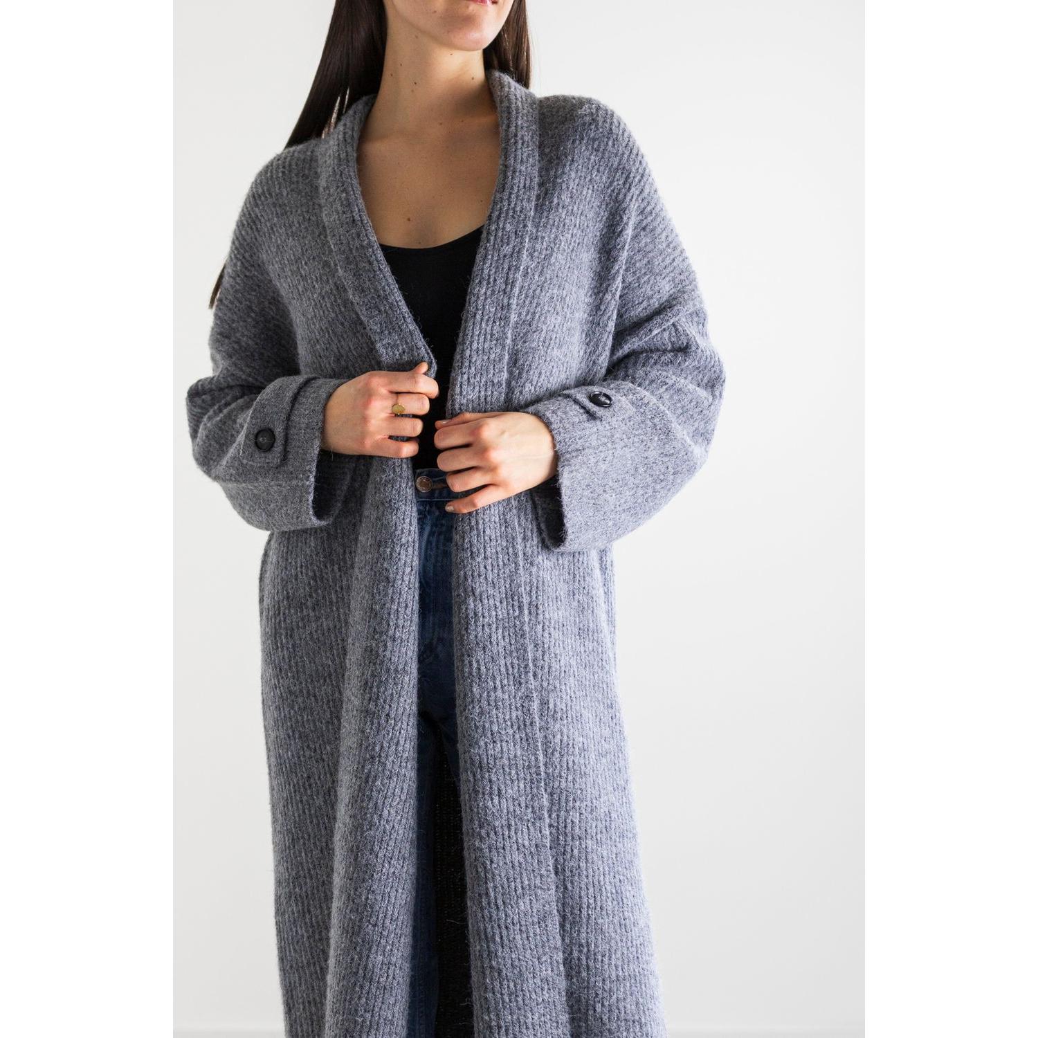 Vera Full Length Knit Cardigan