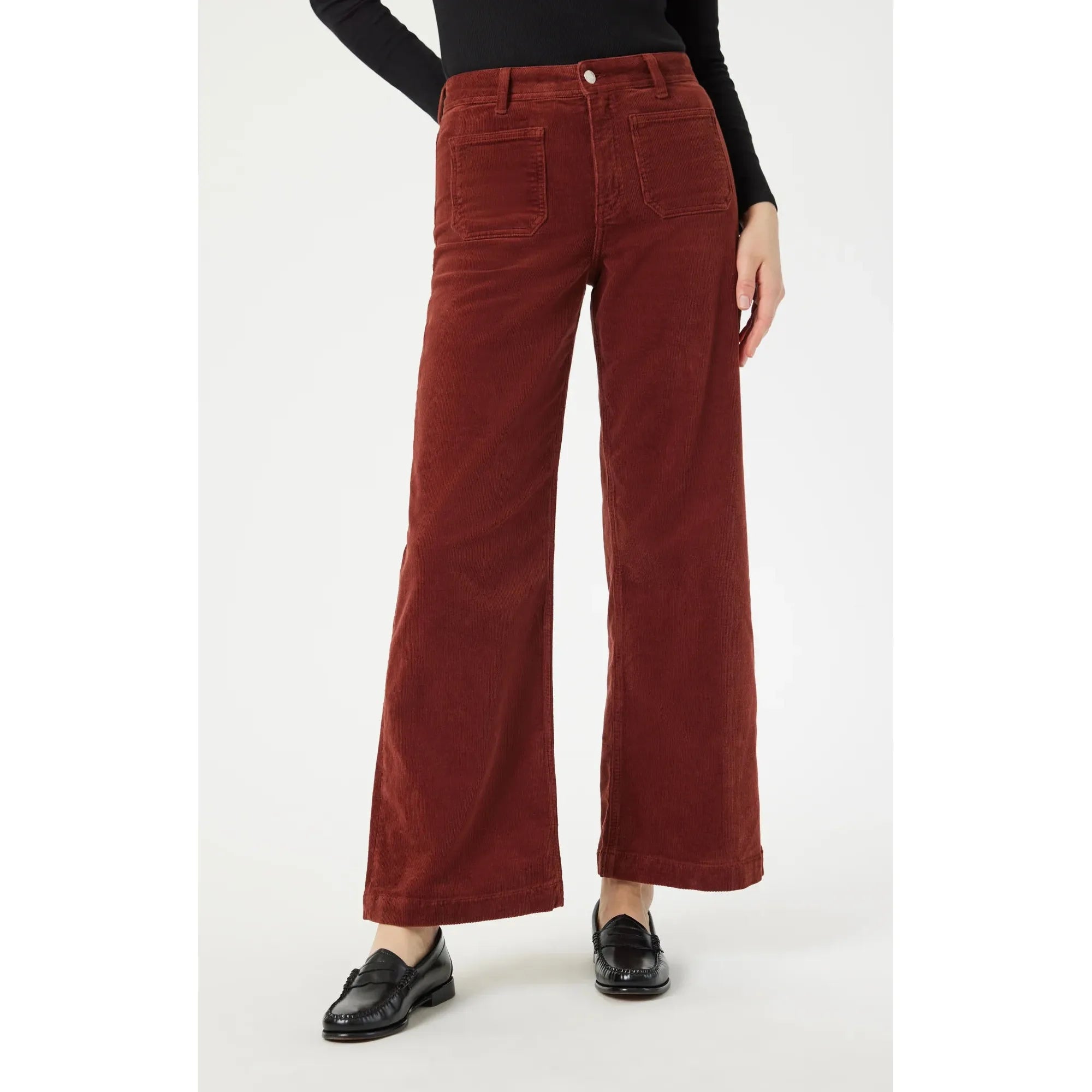 Paloma Marine Wide Leg Corduroys | 29" Inseam