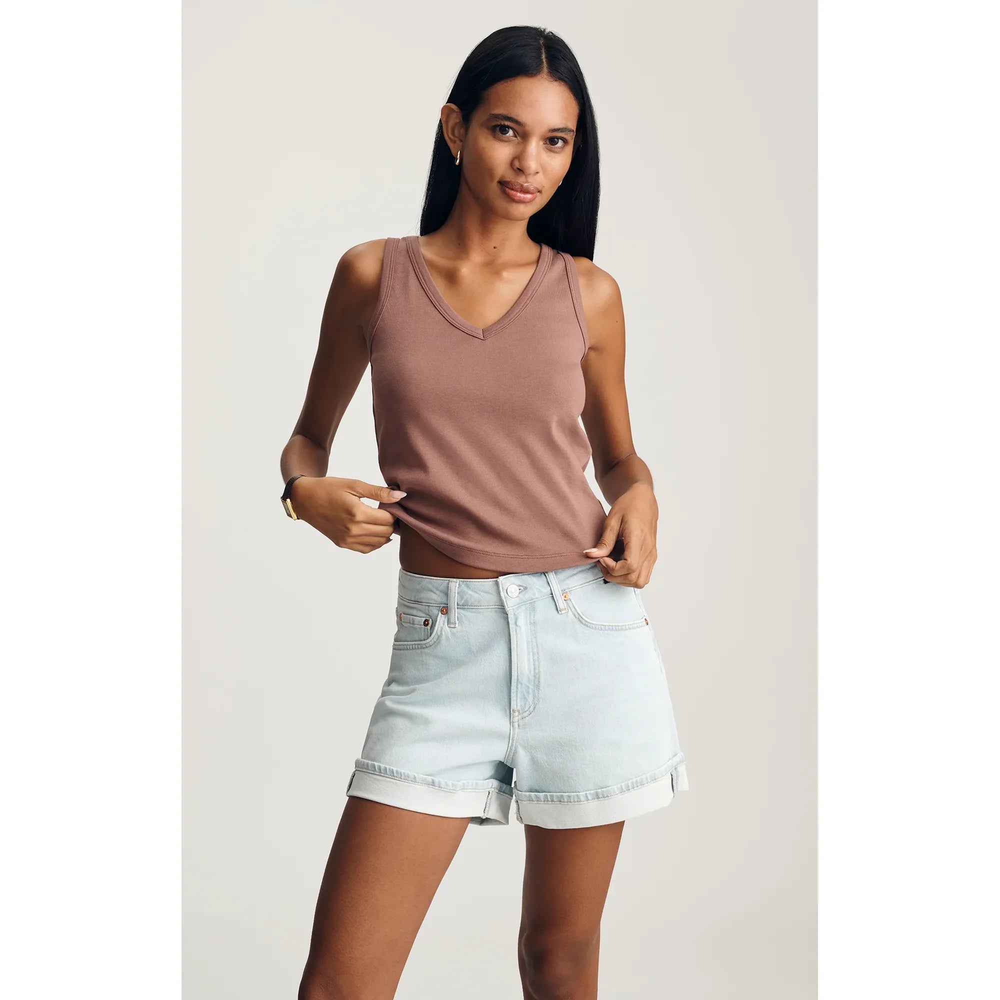Heidi Cuffed Shorts