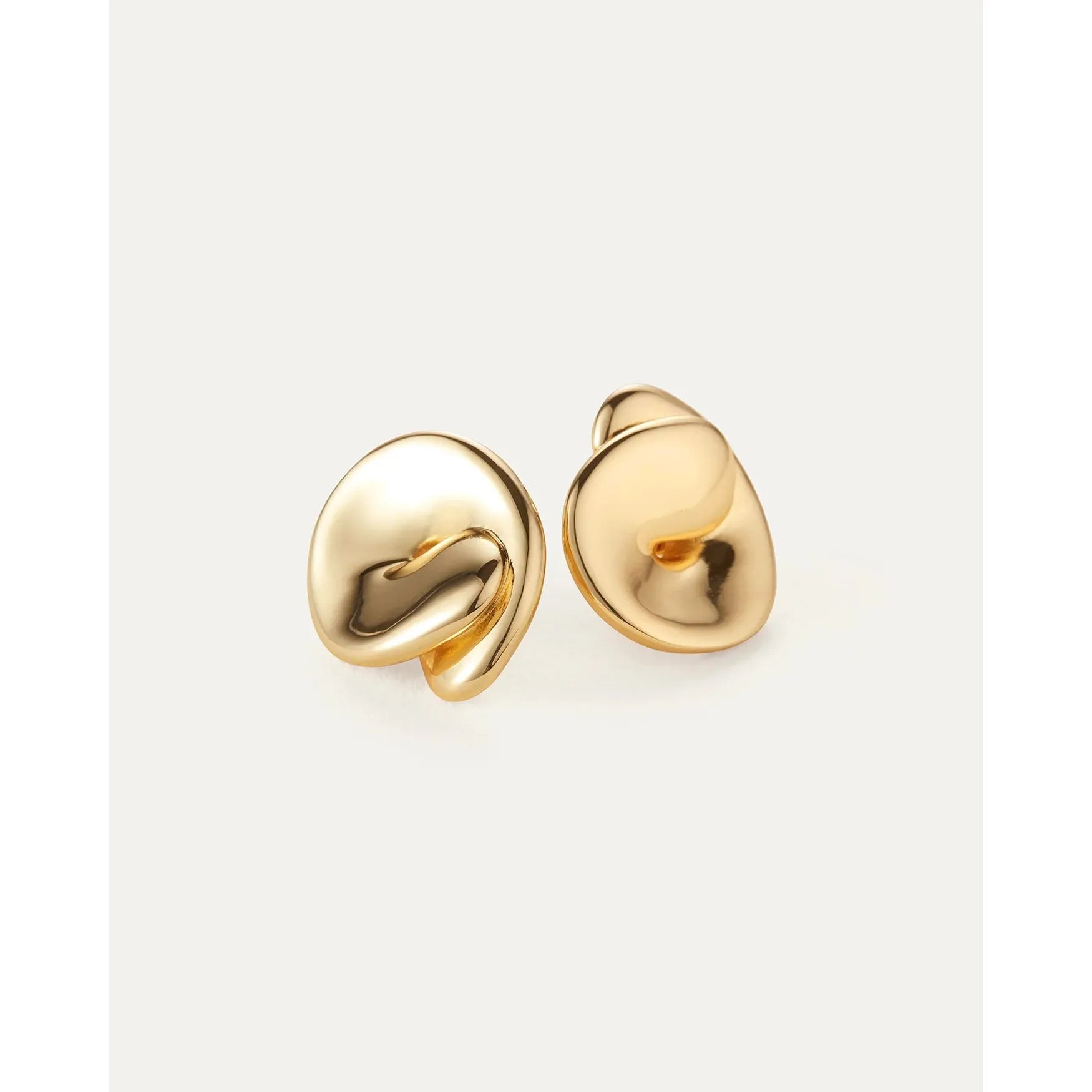 Rio Button Earrings