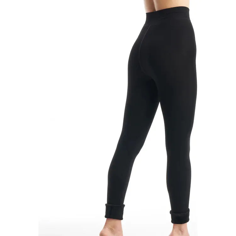 Womens Faux Fur Lined Leggings