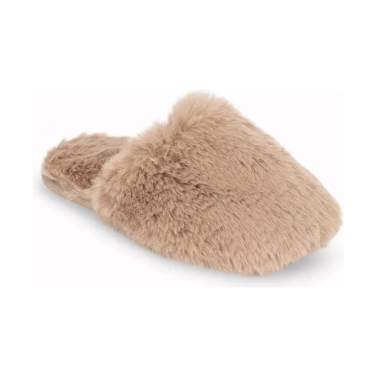 Lux Faux Fur Slide