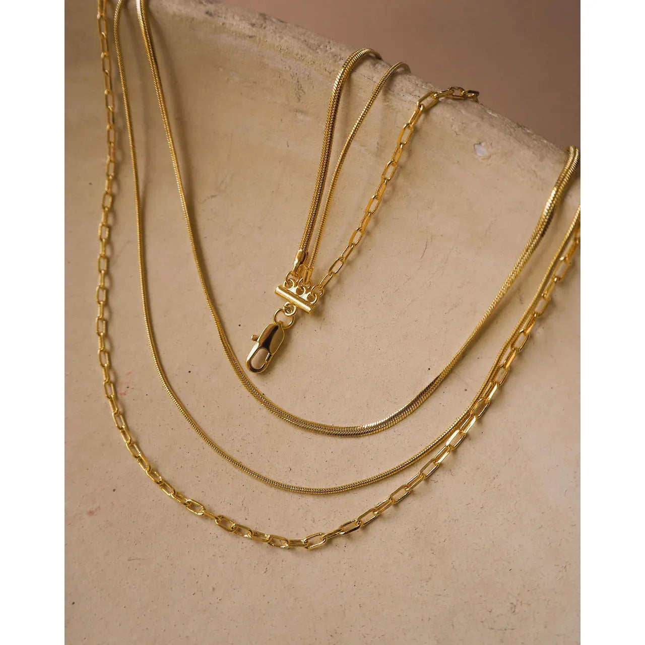 Chandon Multi Chain Charm Necklace