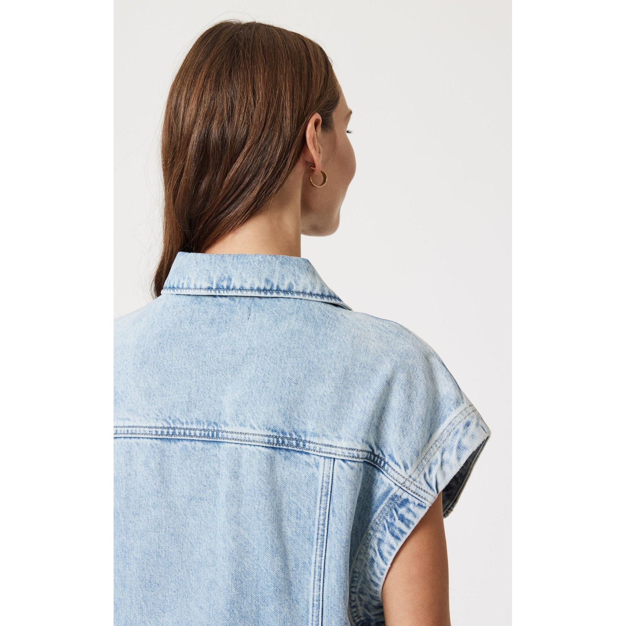 Nadia Denim Vest