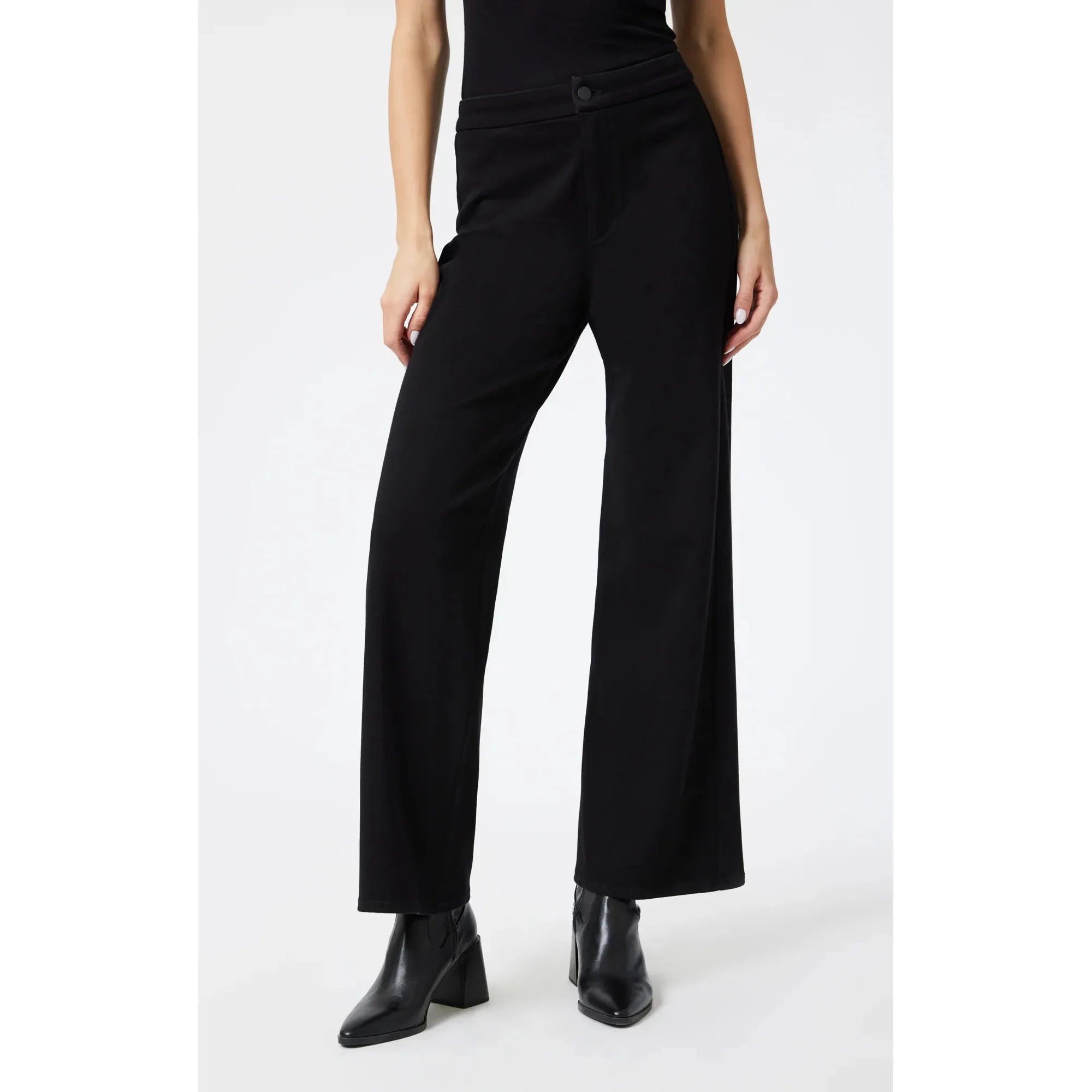 Sherry Wide Leg Pants | Smoke Move | 30" Inseam