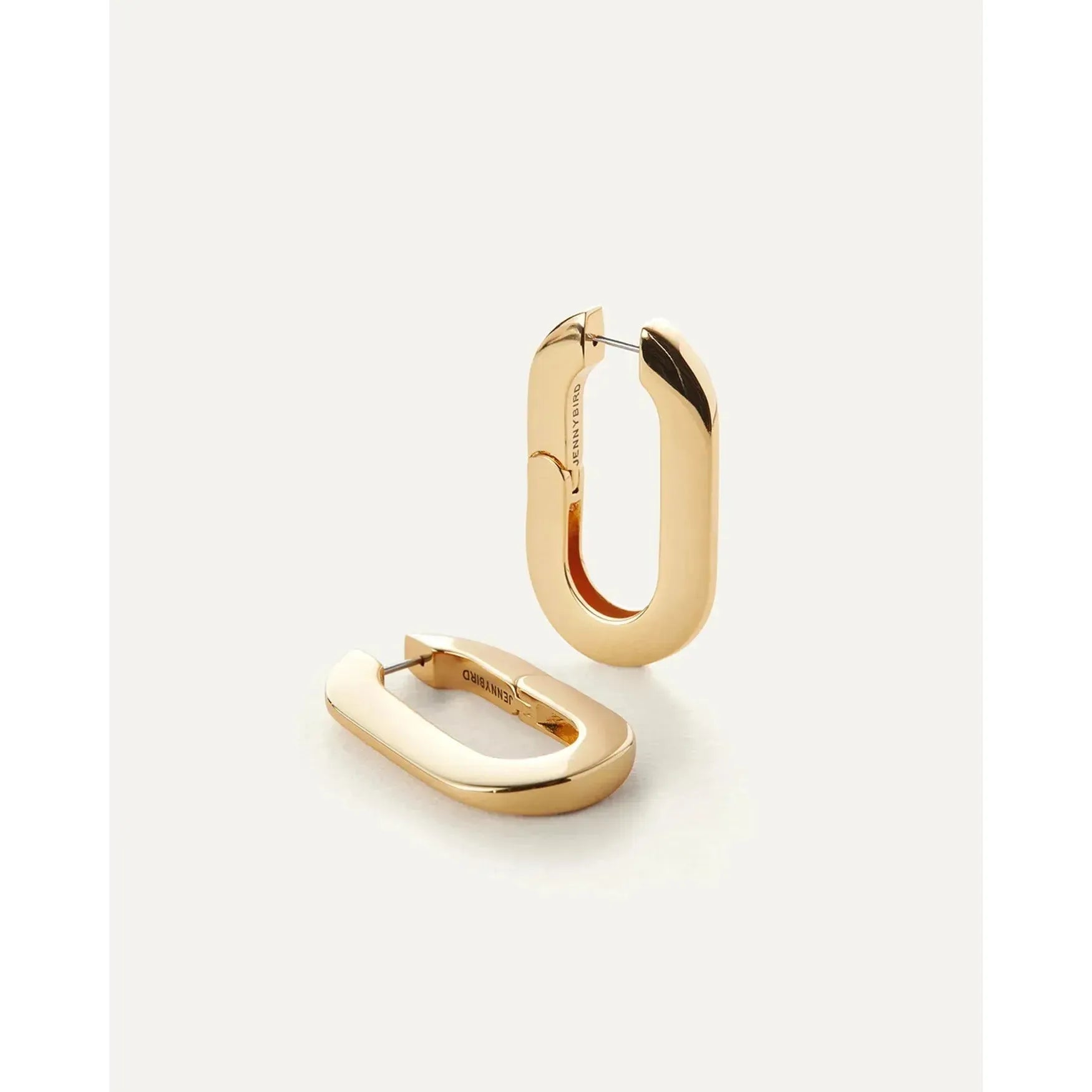 Jenny Bird Mega U-Link Earring in High Polish Gold