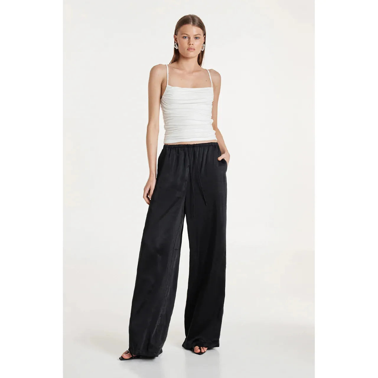 Michaela Satin Pants