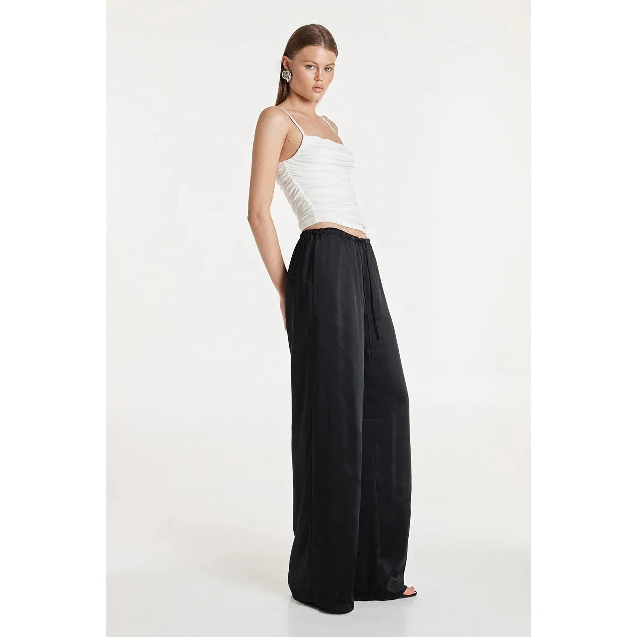 Michaela Satin Pants