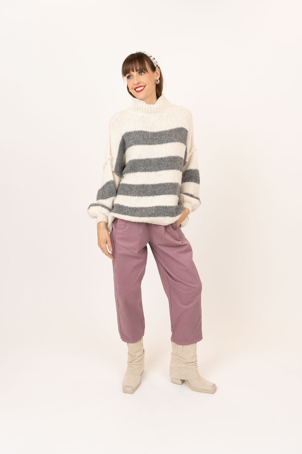 Marlowe Striped Sweater