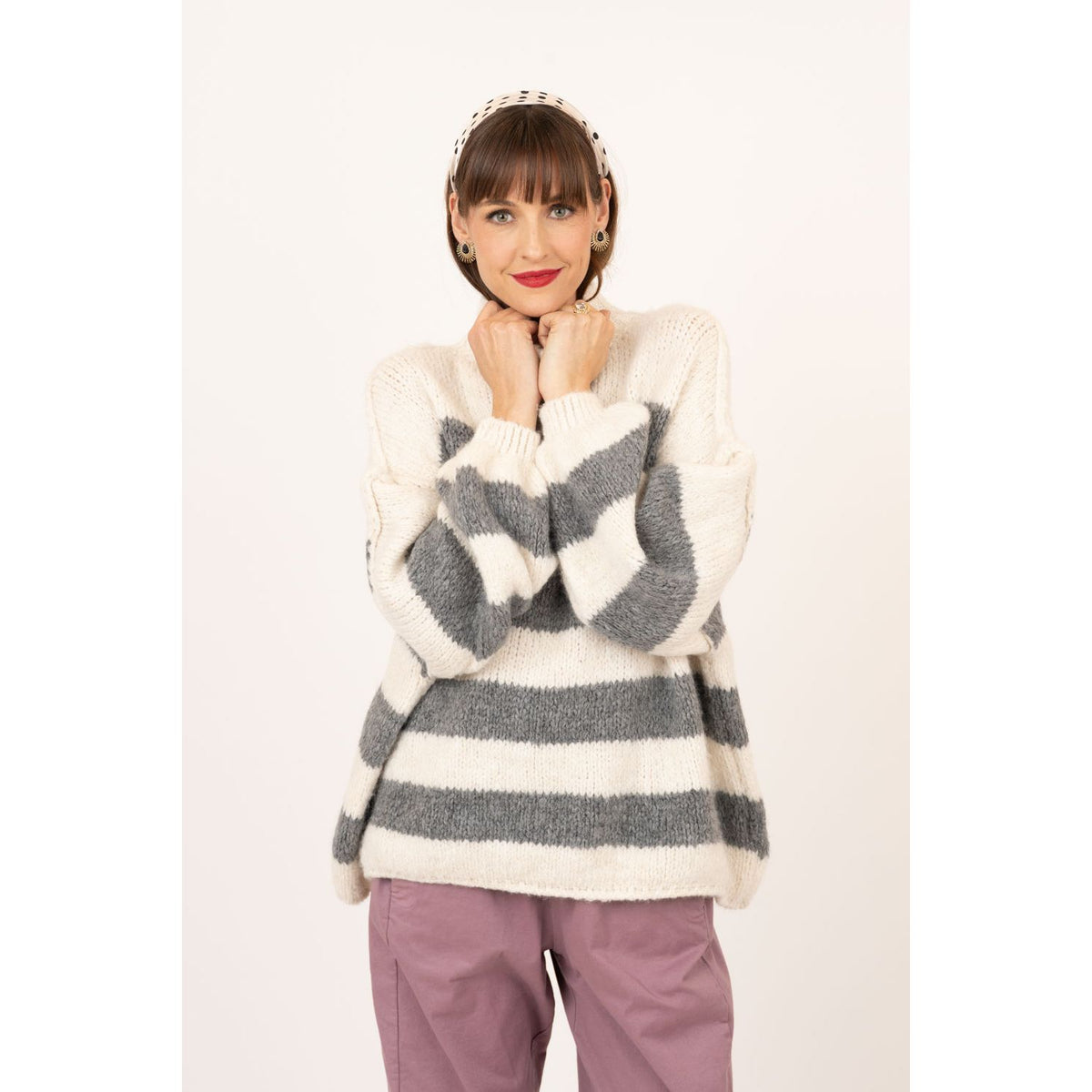 Marlowe Striped Sweater