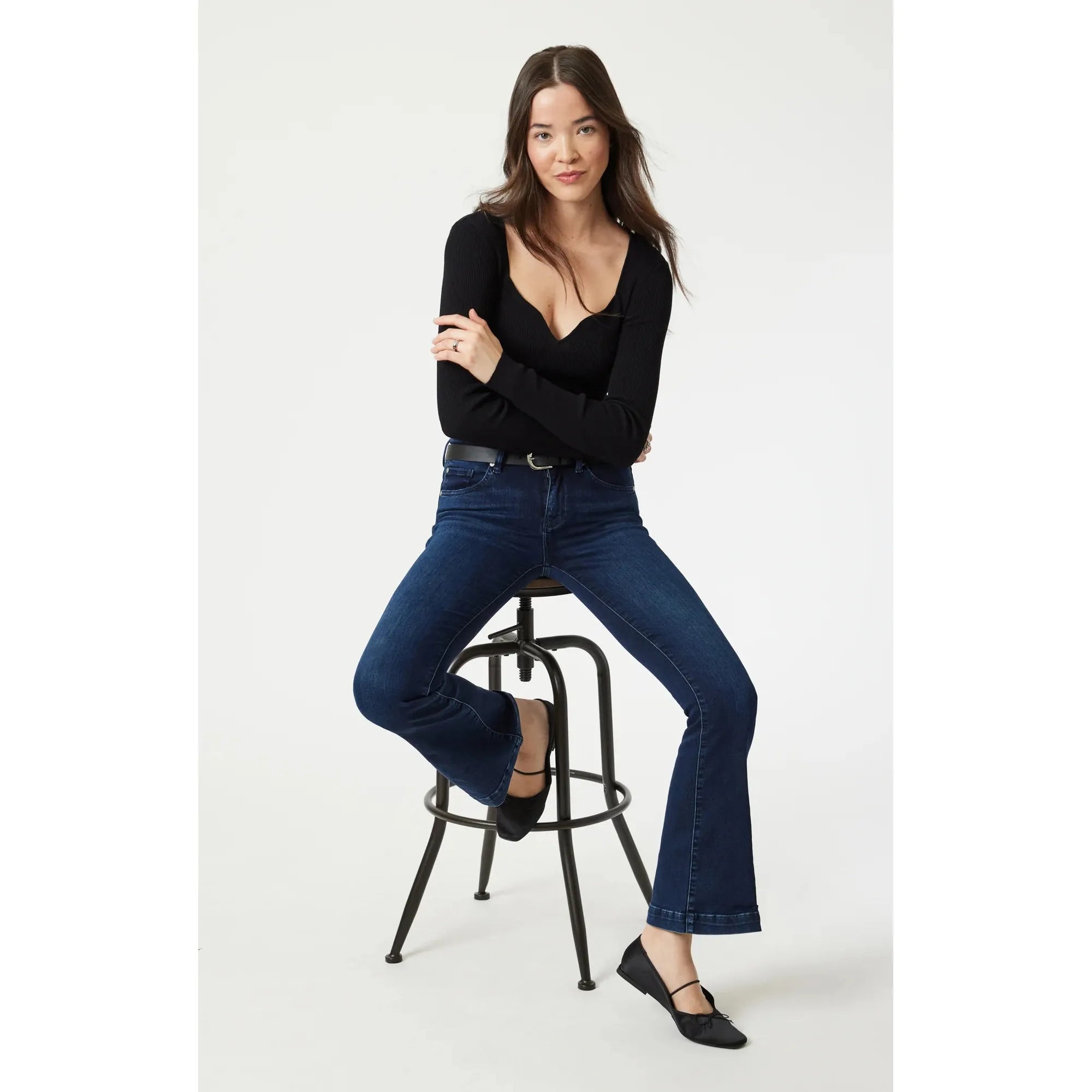 Sydney Flare Jeans | High Rise | 32" Inseam