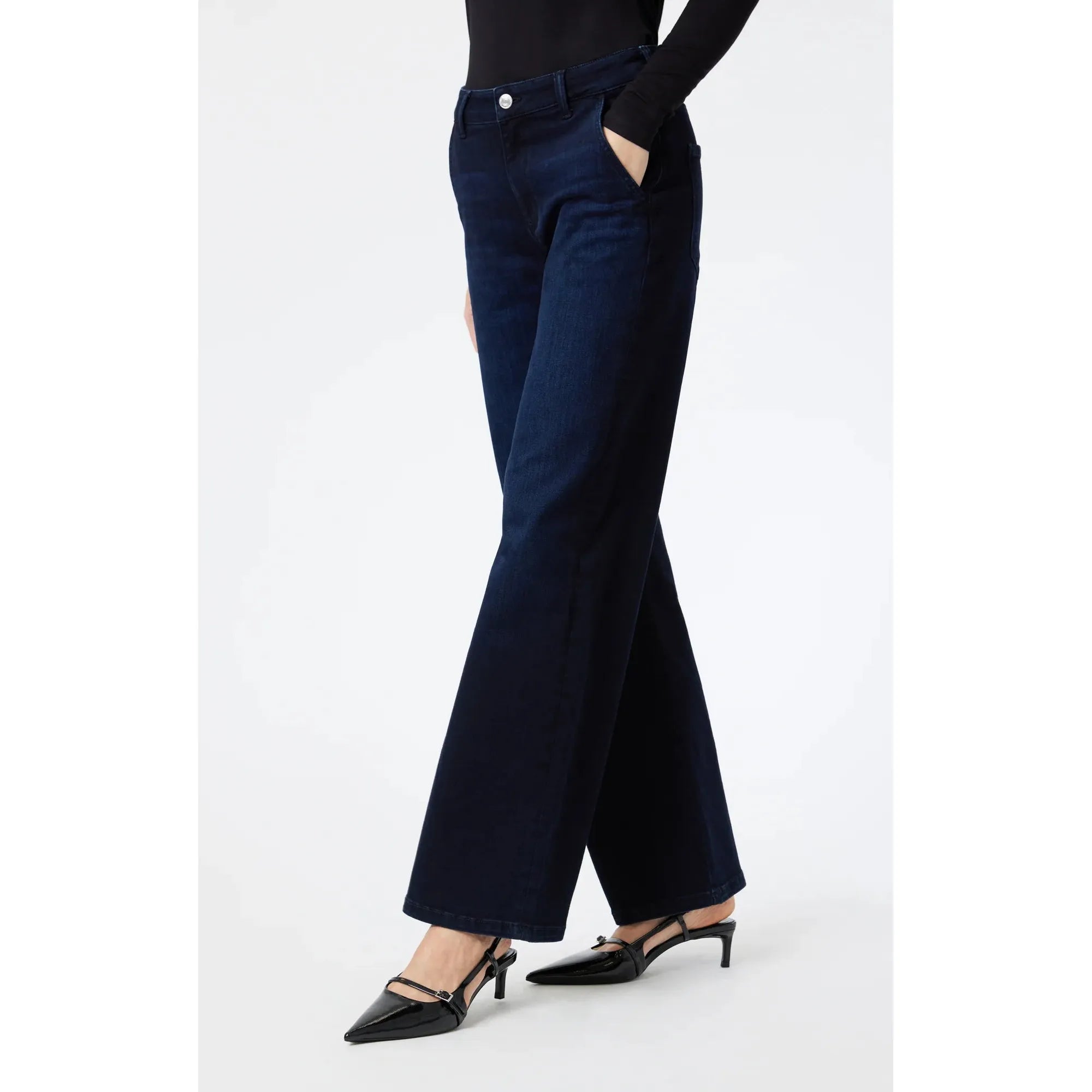 Miracle Wide Leg Jeans | High Rise | 32" Inseam