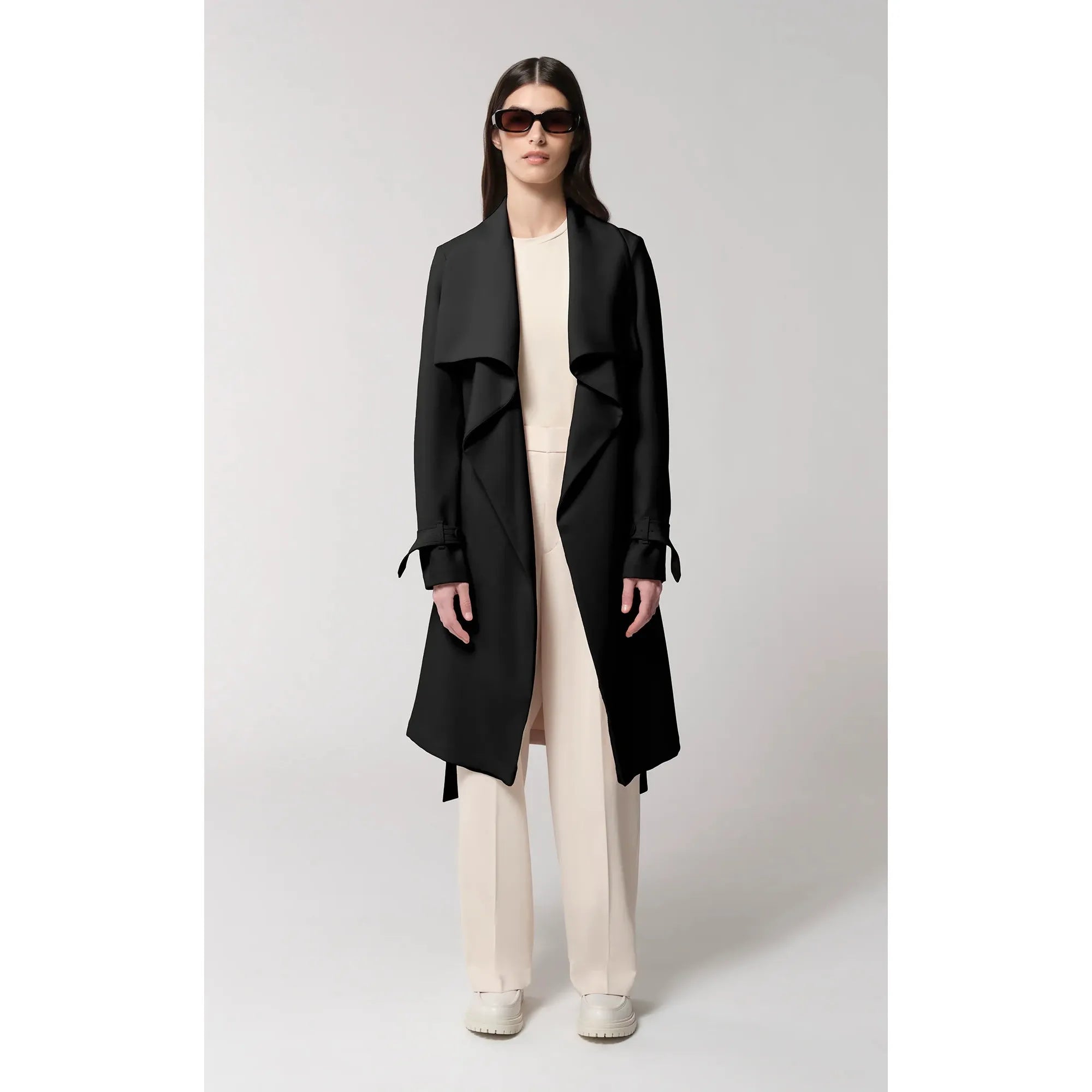 OLIVIA Draped Wrap Coat
