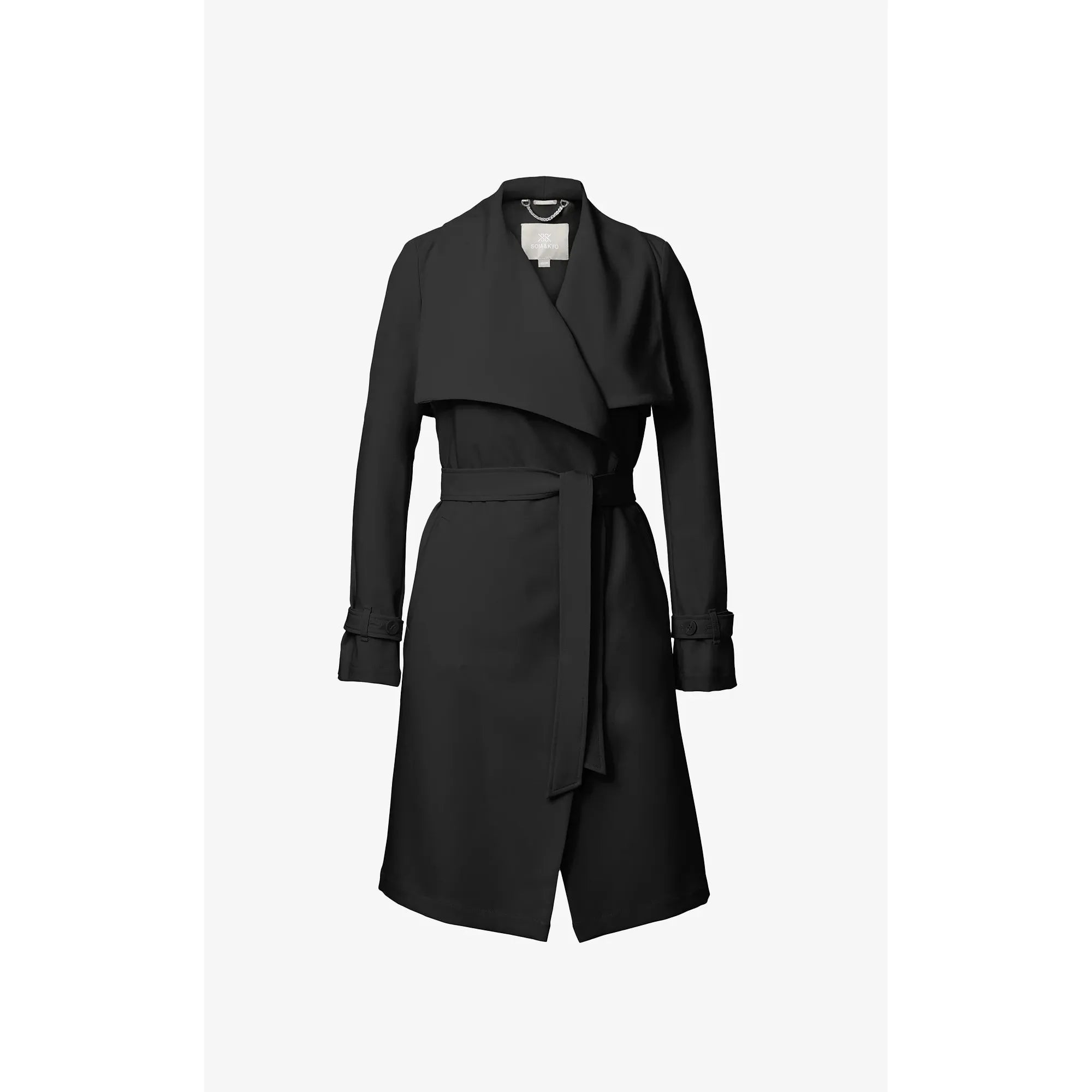 OLIVIA Draped Wrap Coat