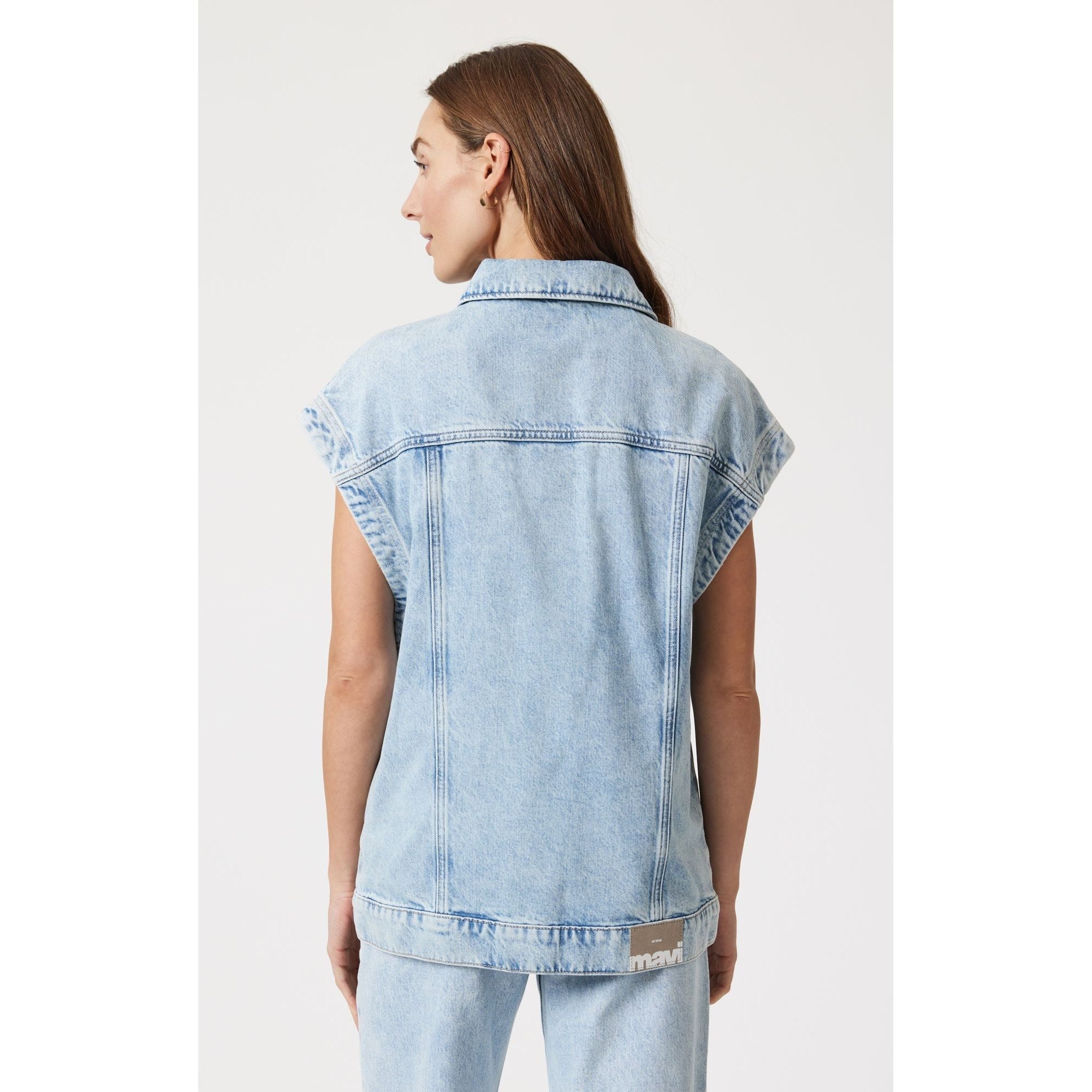 Nadia Denim Vest