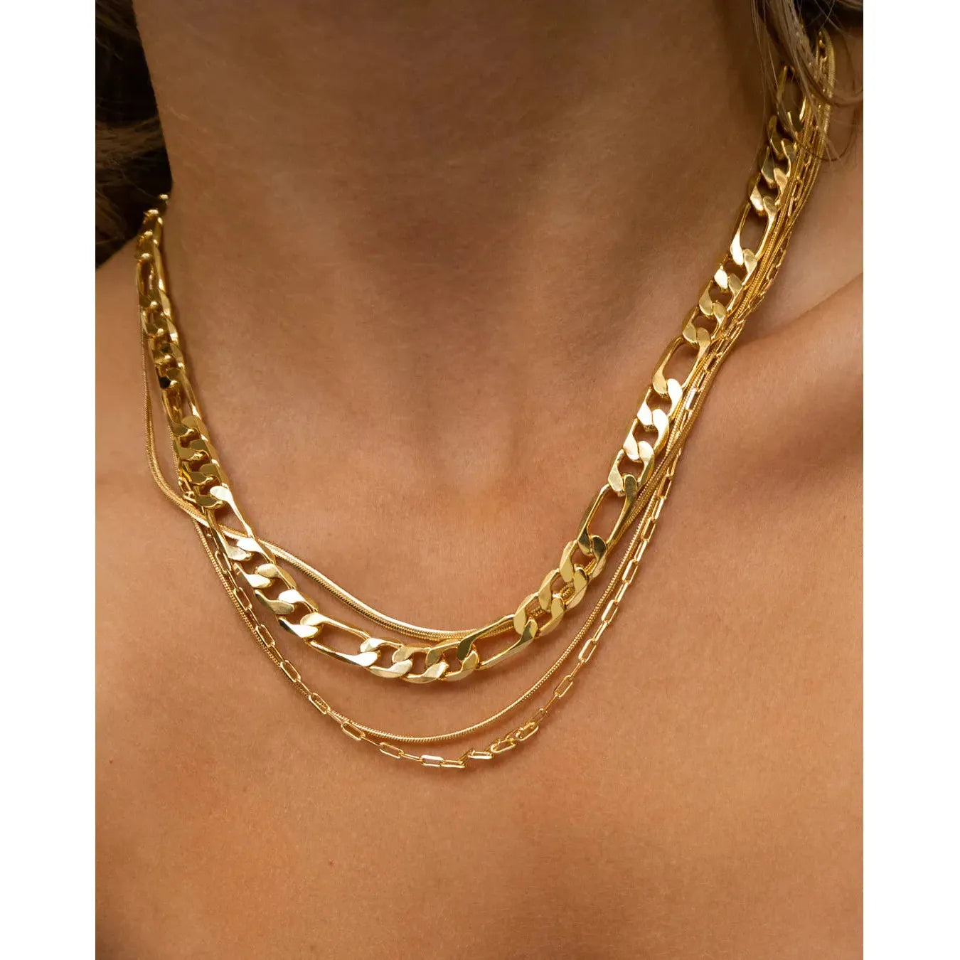 Chandon Multi Chain Charm Necklace