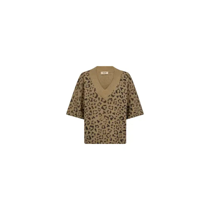 MMTaci V-Neck Leo Knit
