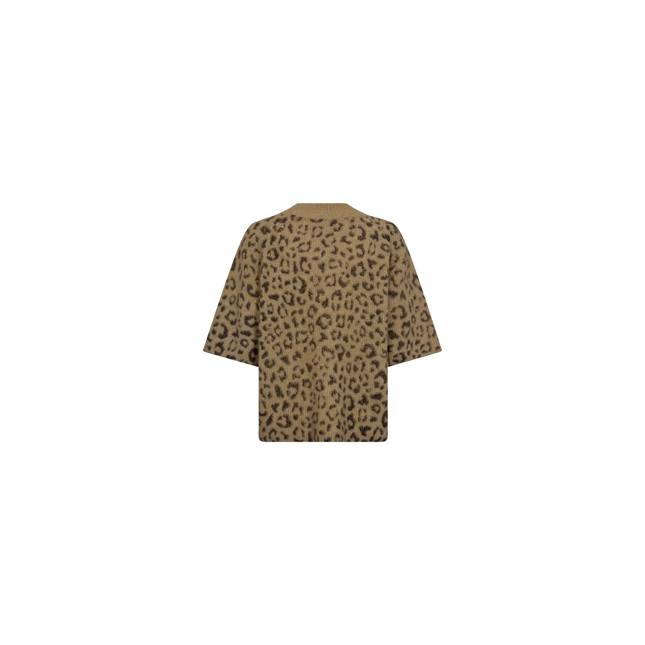 MMTaci V-Neck Leo Knit