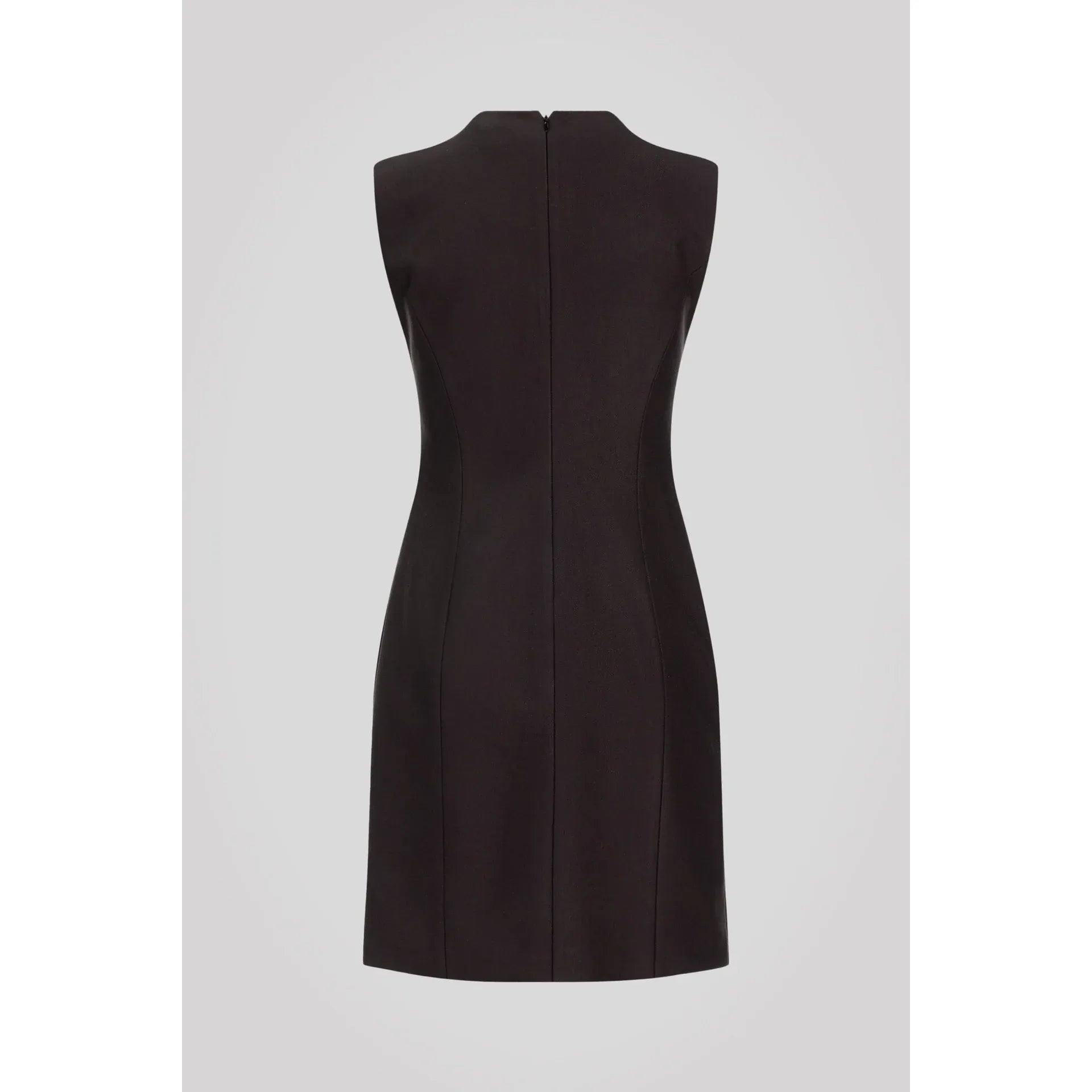 Neoclassic Black Contour Dress