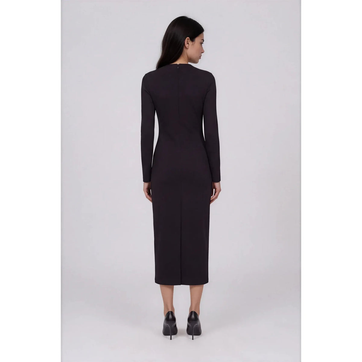 Scuba Long Sleeve Dress