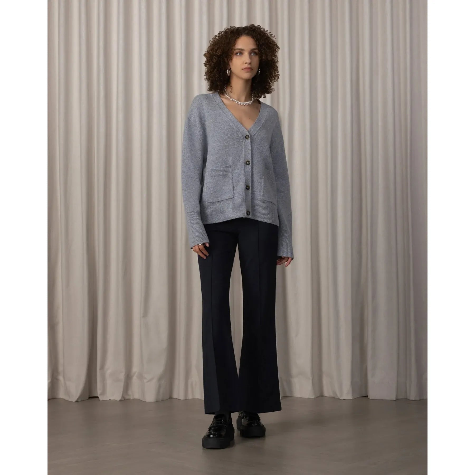 Arolla Cardigan | Smoke Grey