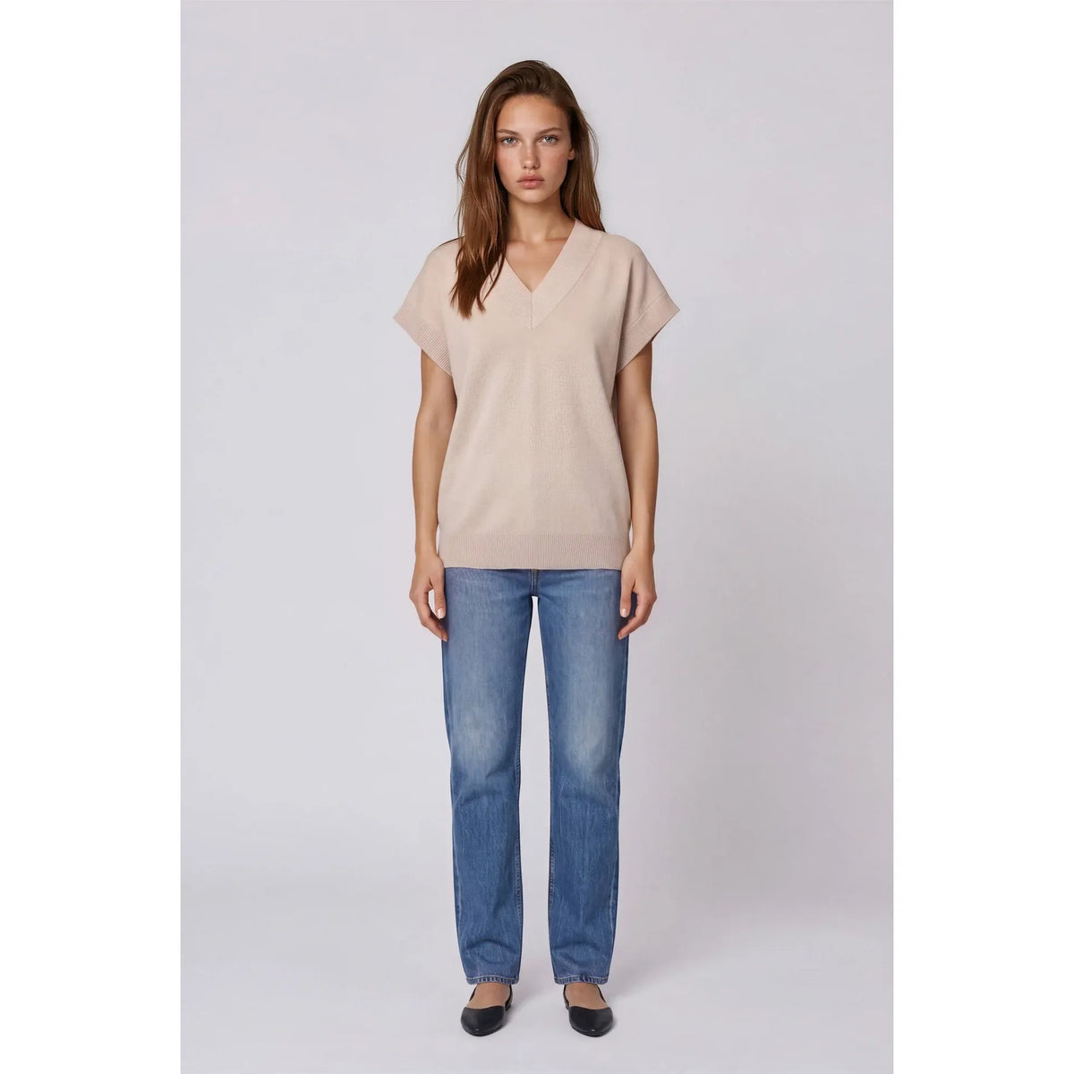 Lux Knit Oversize Vest