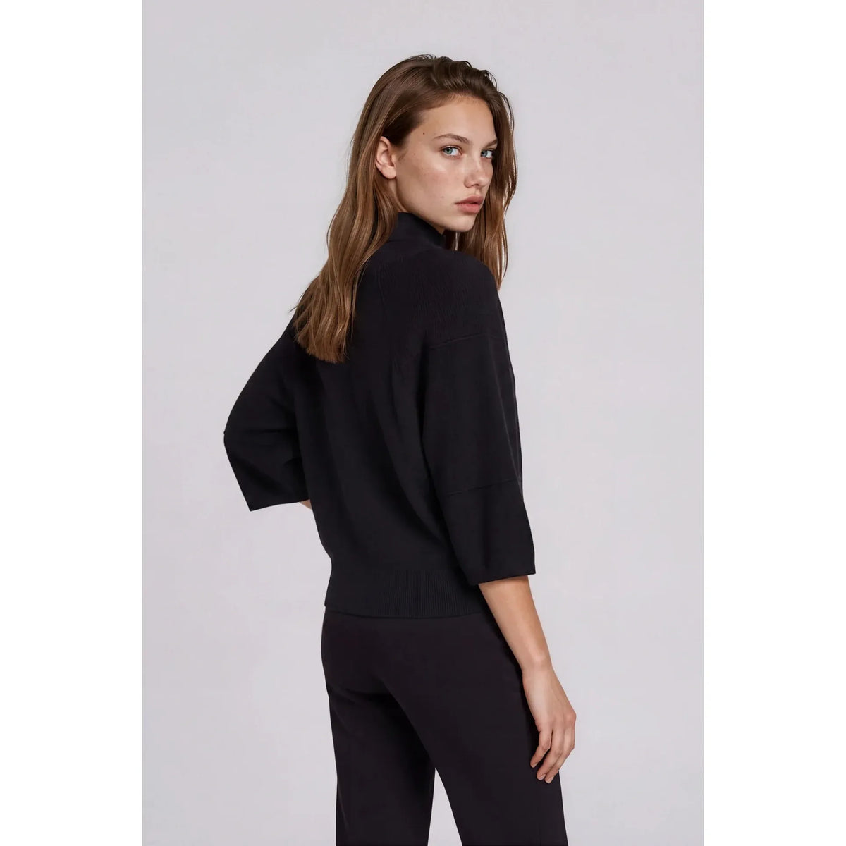 Snow Drift Turtleneck Sweater