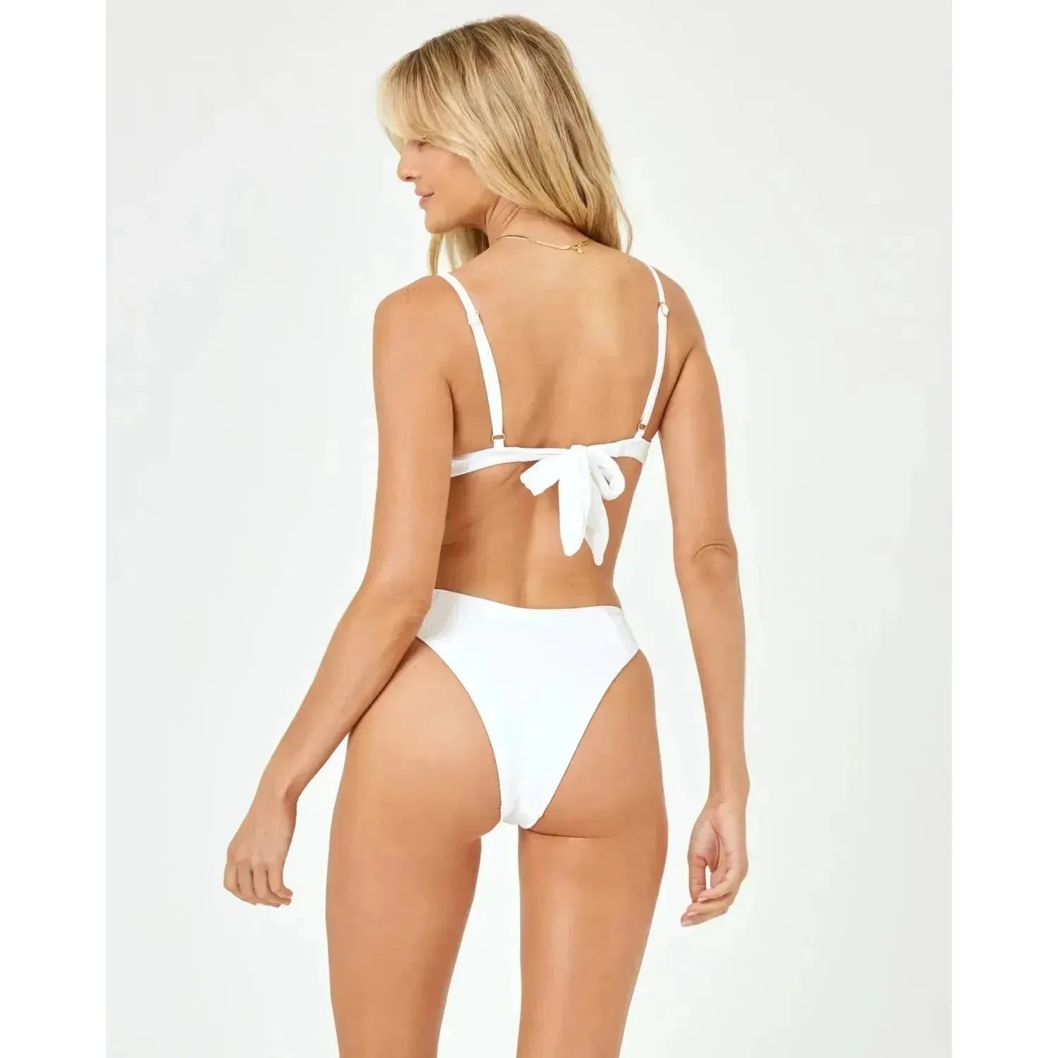 Hunter Bikini Top in White