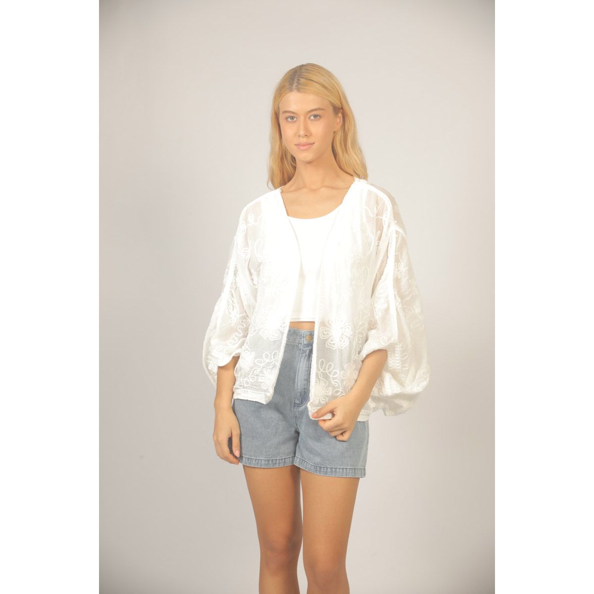 Isabelle Embroidered Gilet
