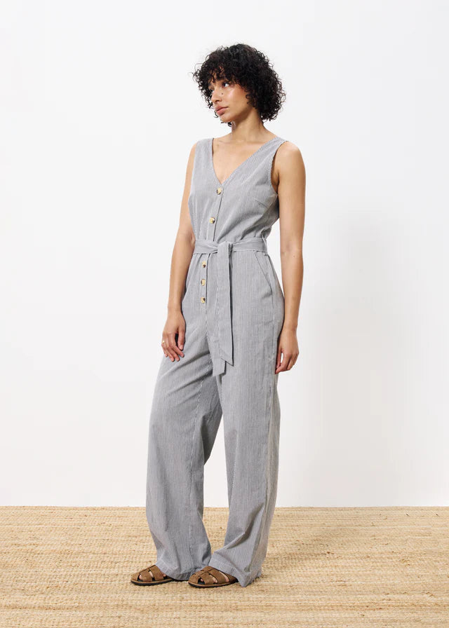 Maddie Pinstripe Jumpsuit