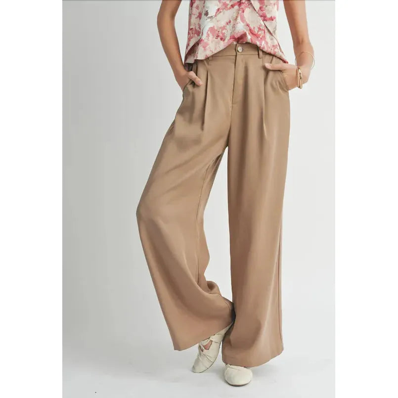 Dress Code Front Pleat Pants