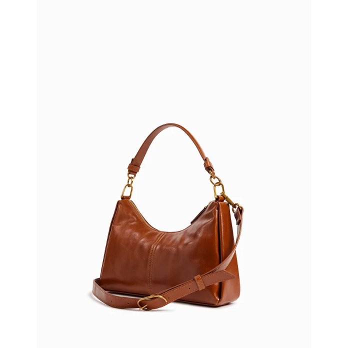 Rejina - Elegant Leather Baguette Bag