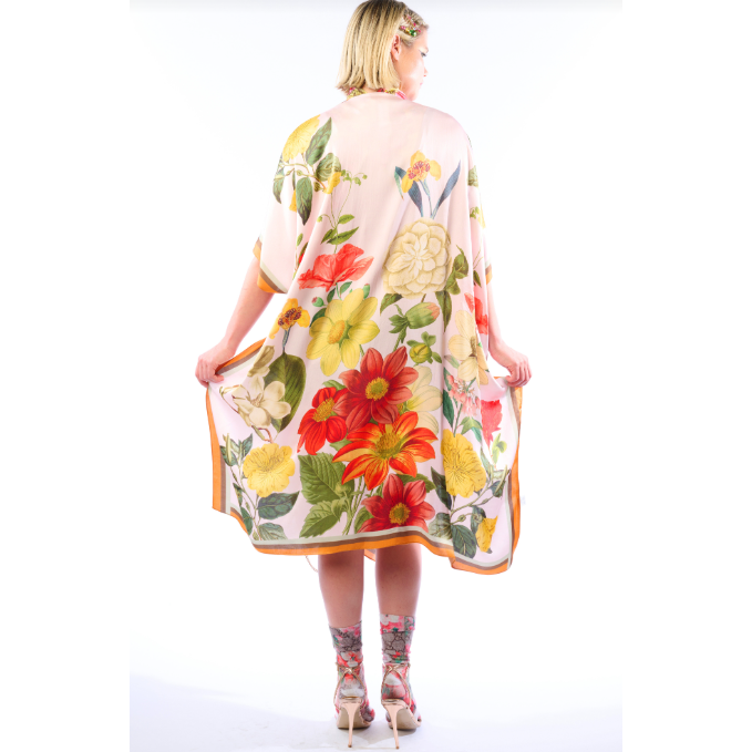 French Kiss Hand Beaded Kimono
