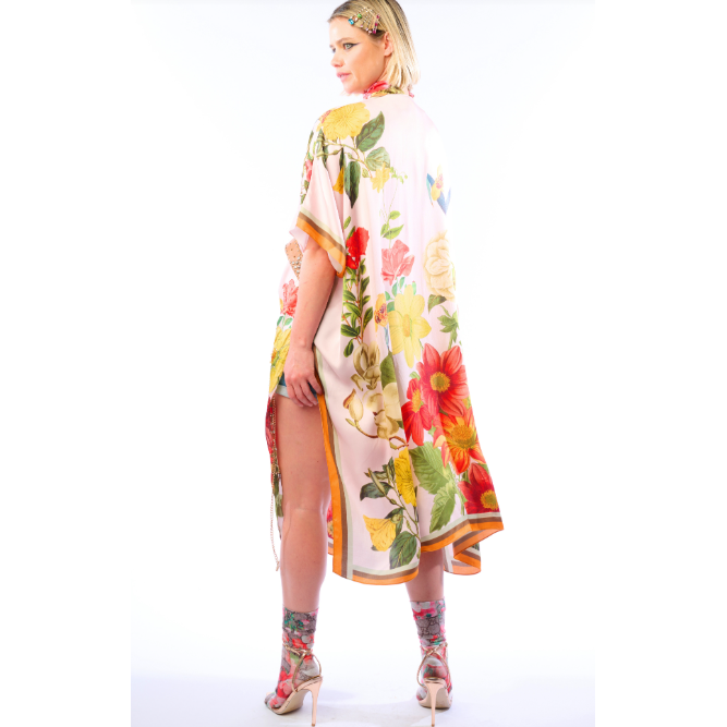 French Kiss Hand Beaded Kimono