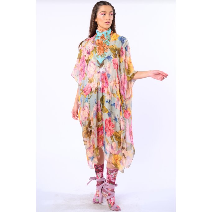 Bella Hand-Beaded Kimono