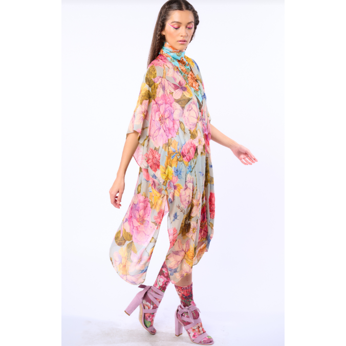 Bella Hand-Beaded Kimono