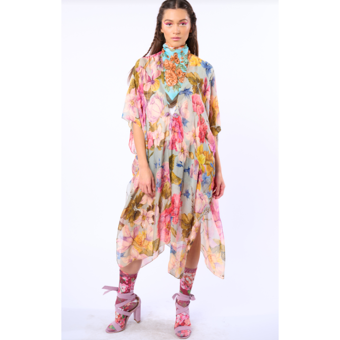 Bella Hand-Beaded Kimono