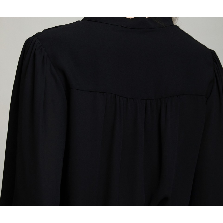 Braided Yoke Blouse