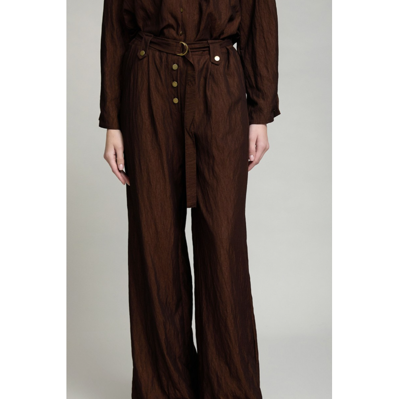 Fluid Denim Pants