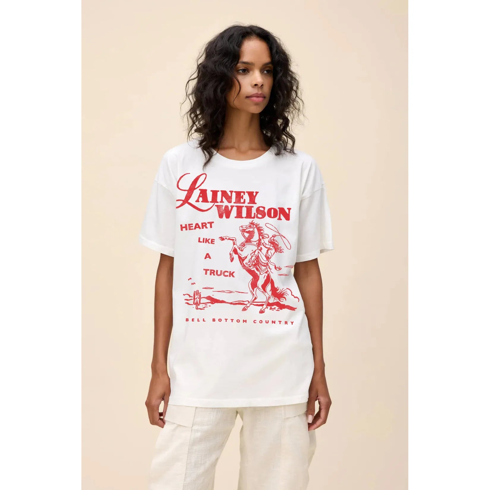 Lainey Wilson Bell Bottom Country Merch Tee