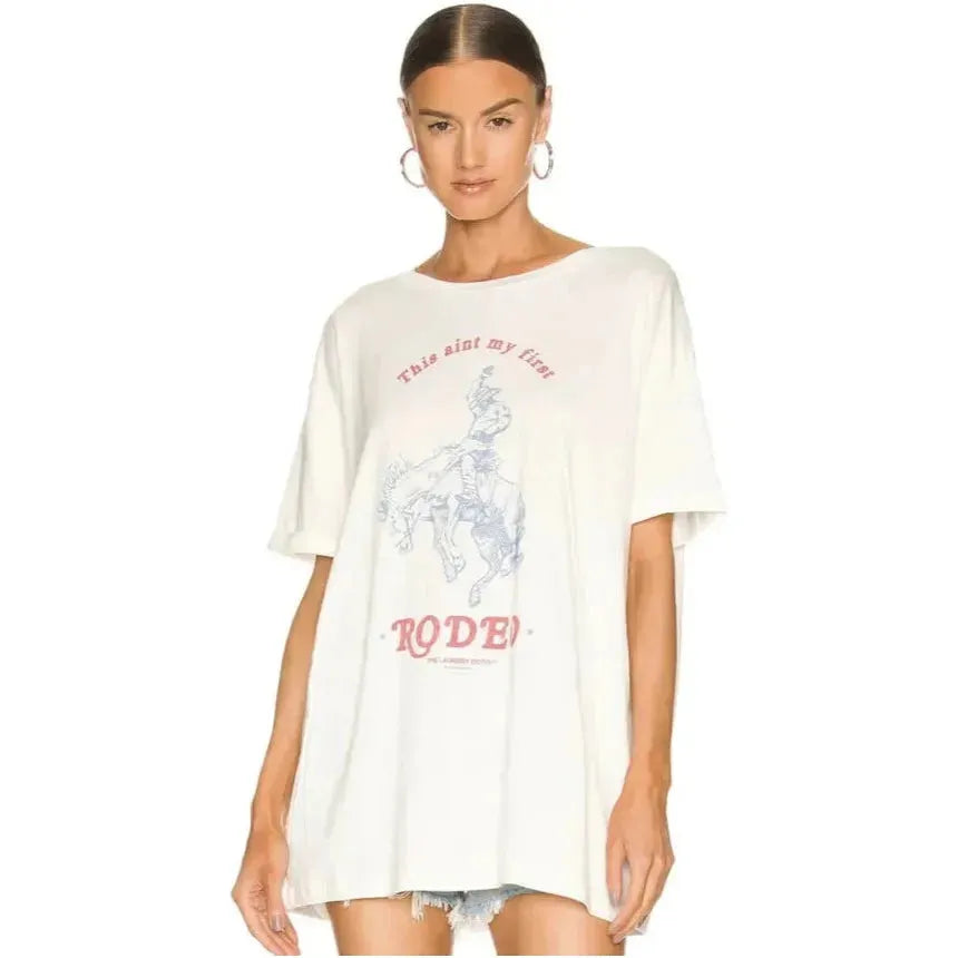 This Ain't My First Rodeo - Oversized Tee