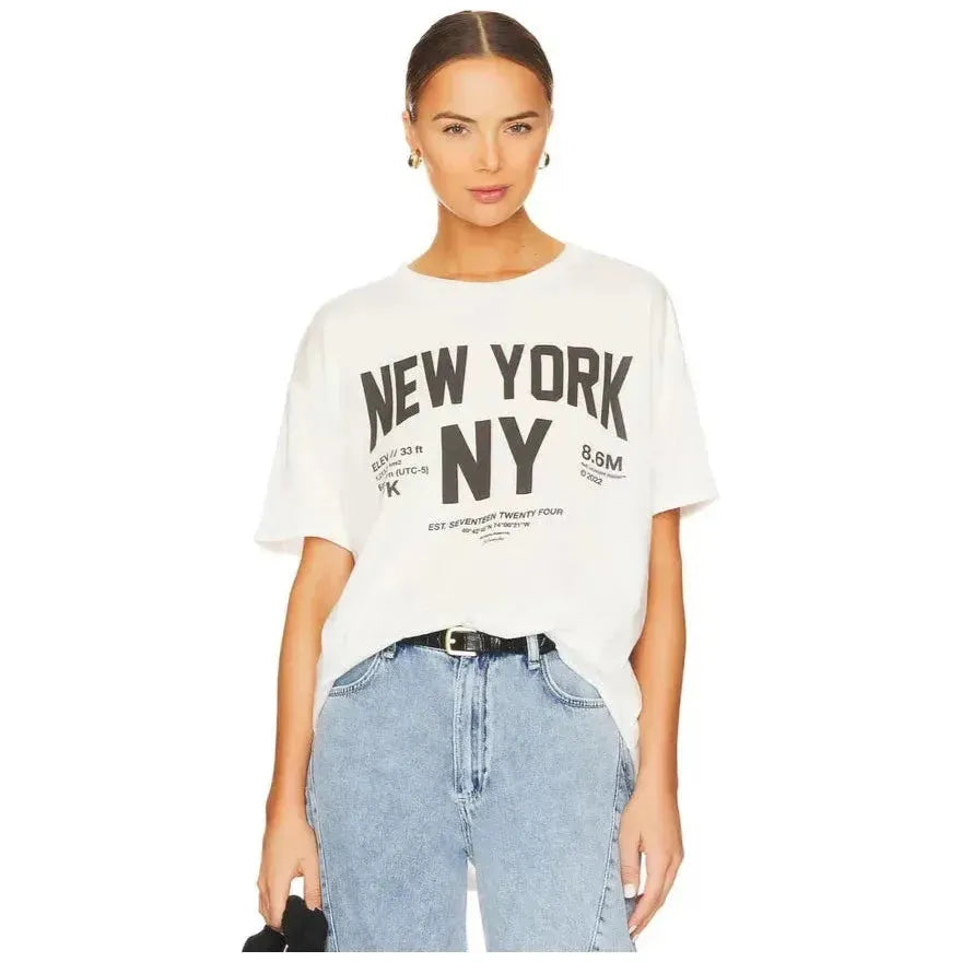 Welcome to New York Oversized Tee