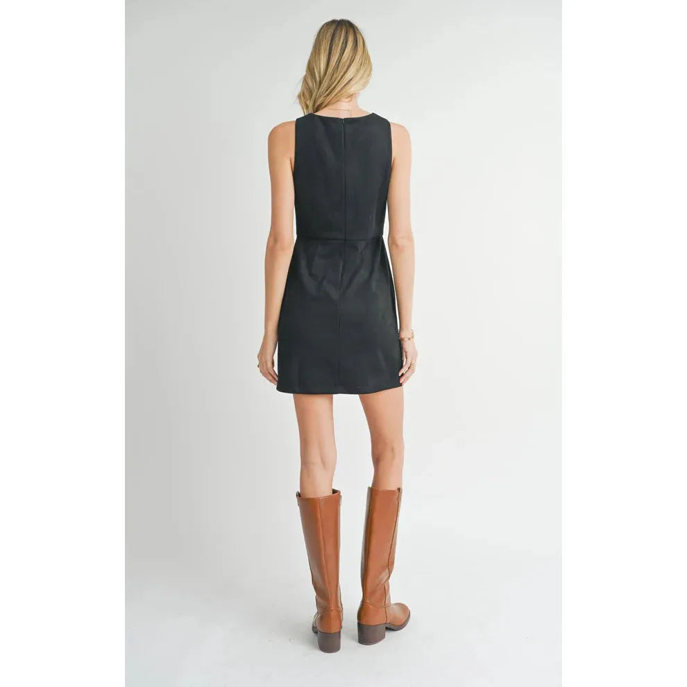 Tuscany Faux Suede Mini Dress