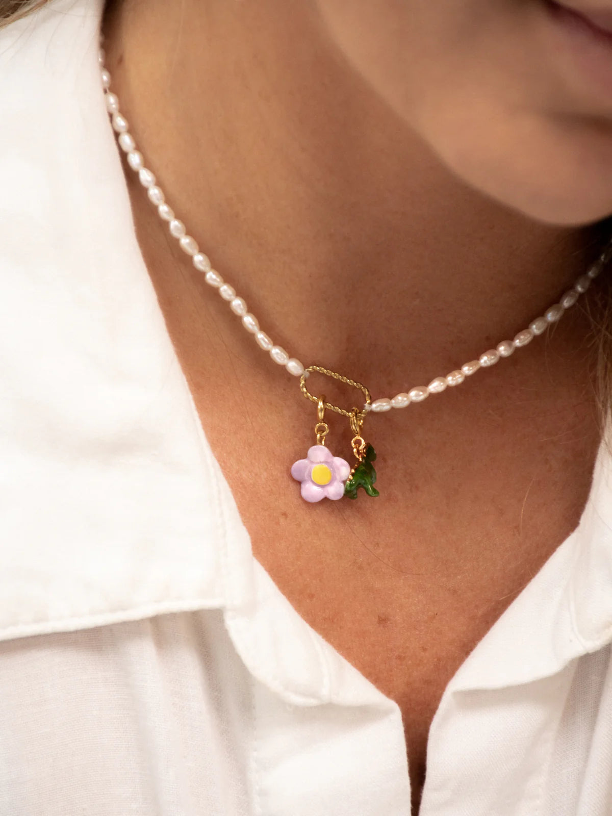 Customizable Pearl Necklace - Mix and Match