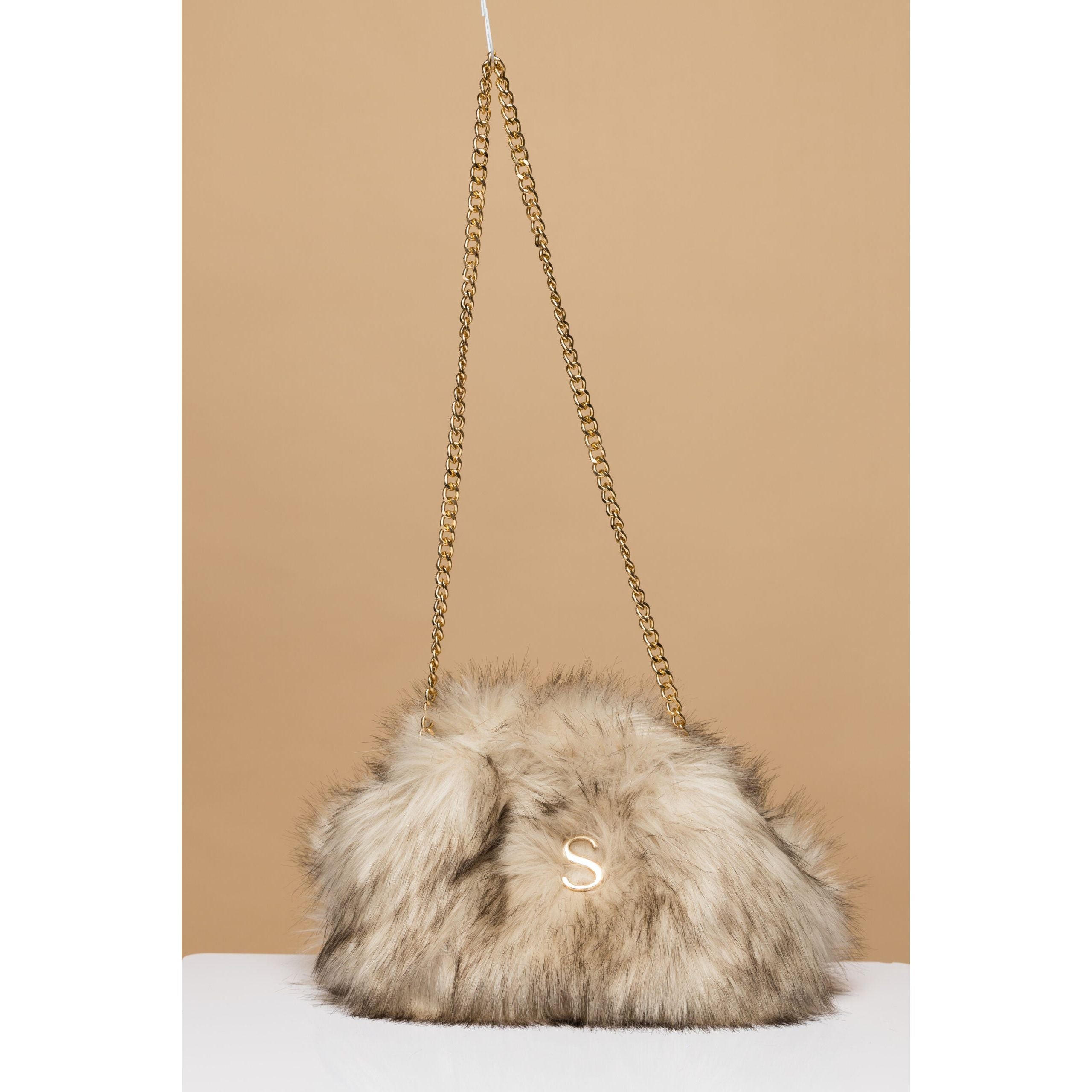 Debora Faux Fur Bucket Bag