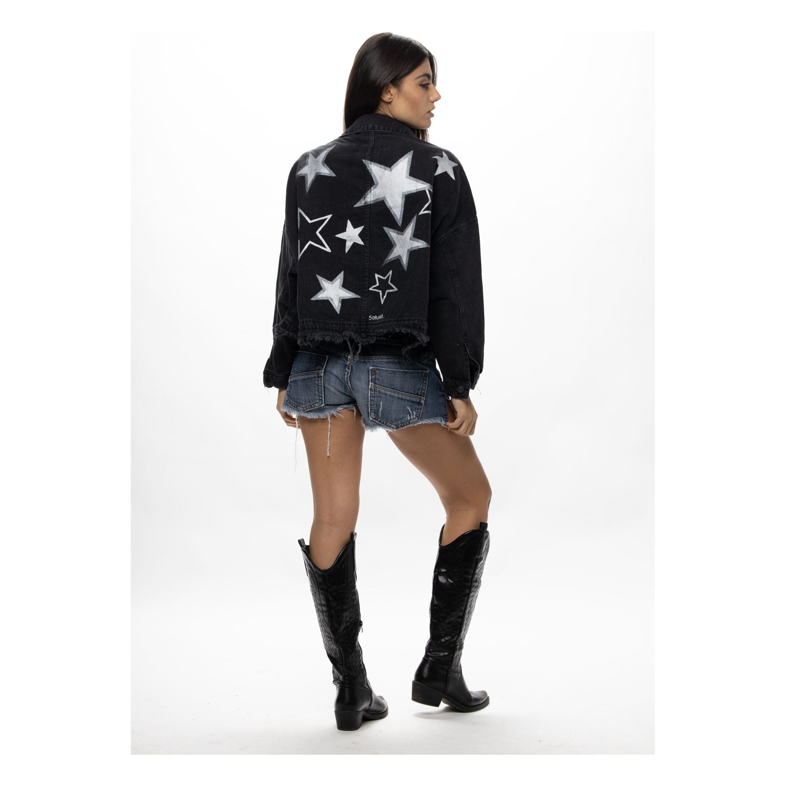 Super Star Hand-Painted Jacket – Sorena Greece