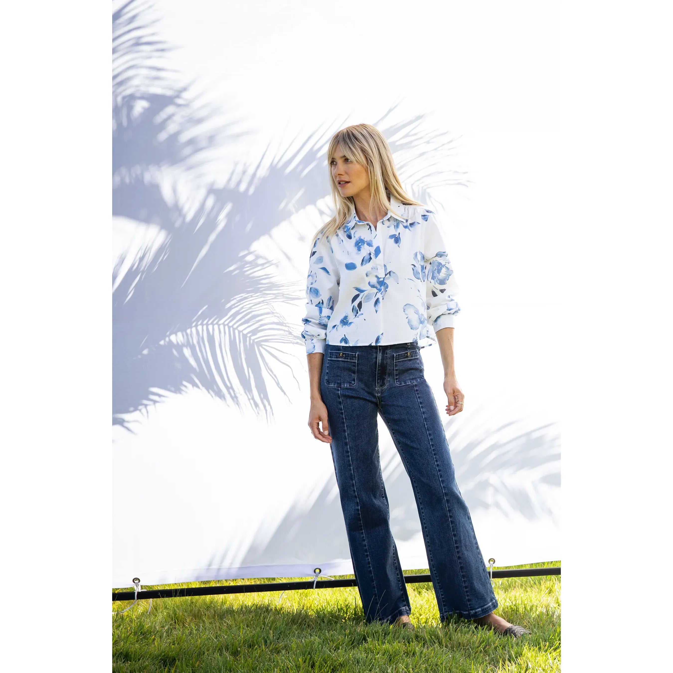 Chandler Washed Waterflower Shirt